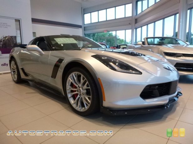 2016 Chevrolet Corvette Z06 Coupe 6.2 Liter Supercharged DI OHV 16-Valve VVT V8 8 Speed Paddle Shift Automatic