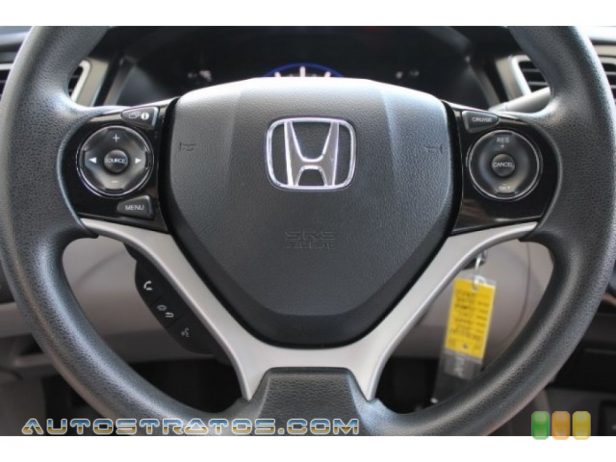 2013 Honda Civic Hybrid Sedan 1.5 Liter SOHC 8-Valve i-VTEC 4 Cylinder Gasoline/Electric Hybri CVT Automatic