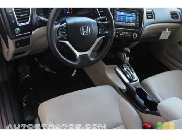 2013 Honda Civic EX Sedan 1.8 Liter SOHC 16-Valve i-VTEC 4 Cylinder 5 Speed Automatic