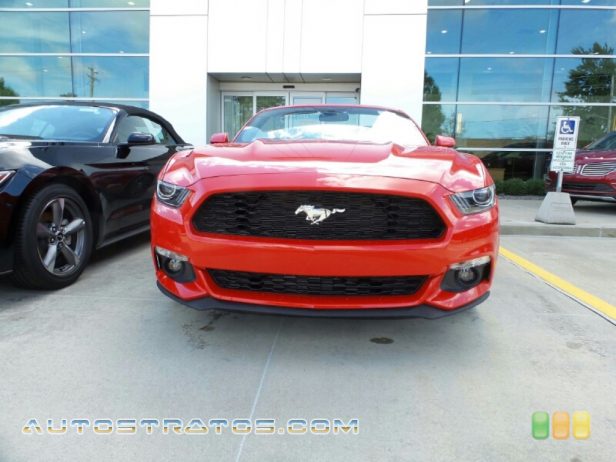 2016 Ford Mustang EcoBoost Premium Convertible 2.3 Liter GTDI Turbocharged DOHC 16-Valve EcoBoost 4 Cylinder 6 Speed SelectShift Automatic