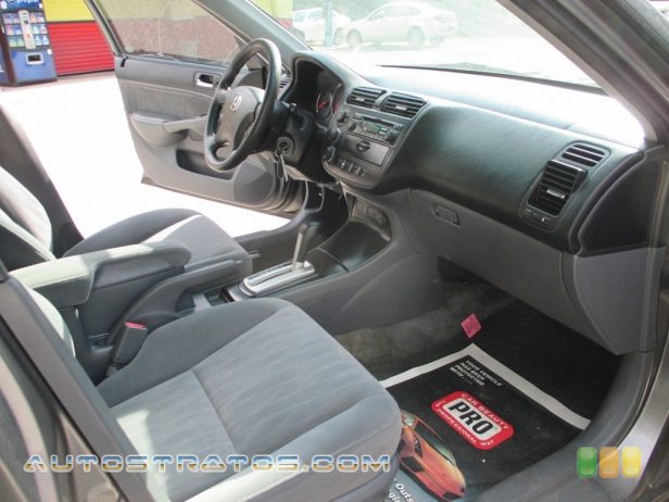 2005 Honda Civic LX Sedan 1.7L SOHC 16V VTEC 4 Cylinder 4 Speed Automatic