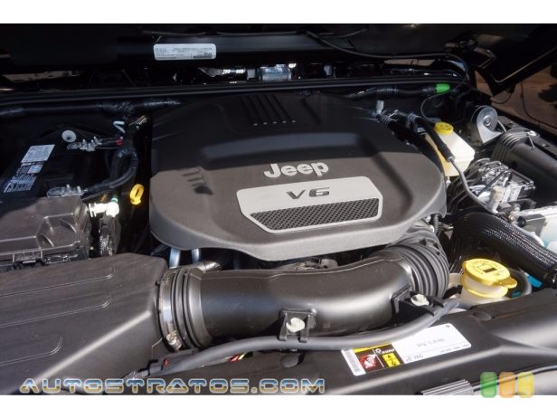 2016 Jeep Wrangler Rubicon 4x4 3.6 Liter DOHC 24-Valve VVT V6 6 Speed Manual