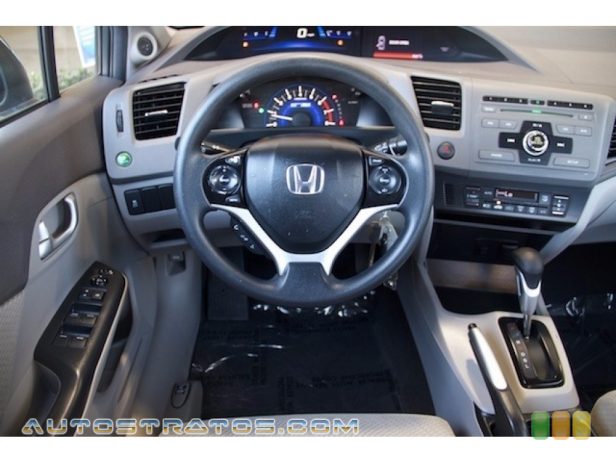 2012 Honda Civic Hybrid Sedan 1.5 Liter SOHC 8-Valve i-VTEC 4 Cylinder Gasoline/Electric Hybri CVT Automatic