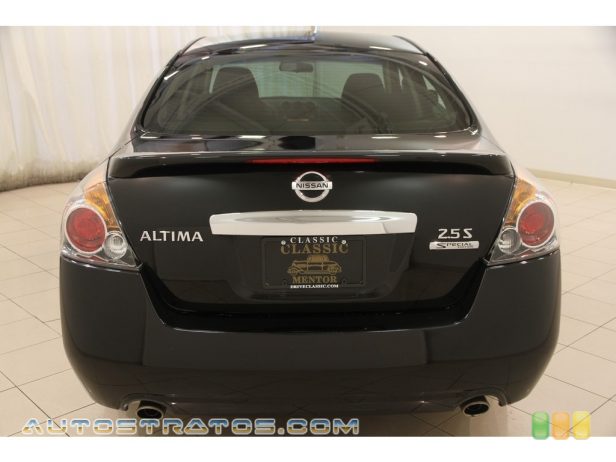 2012 Nissan Altima 2.5 S 2.5 Liter DOHC 16-Valve CVTCS 4 Cylinder Xtronic CVT Automatic