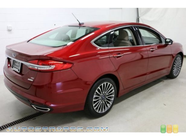 2017 Ford Fusion SE 2.0 Liter EcoBoost DI Turbocharged DOHC 16-Valve i-VCT 4 Cylinde 6 Speed Automatic