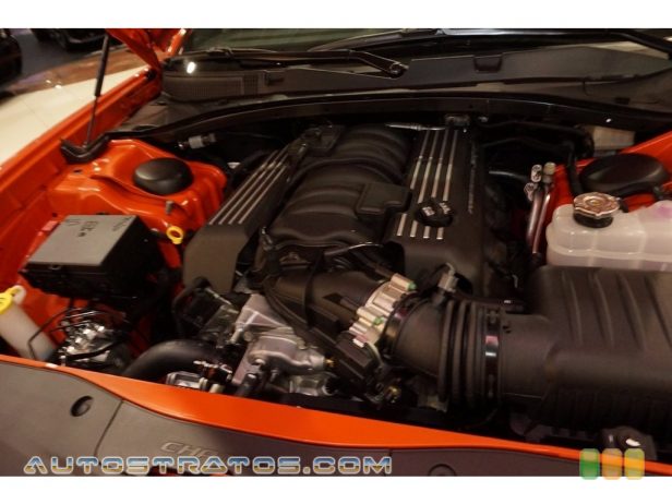 2016 Dodge Charger R/T Scat Pack 6.4 Liter SRT HEMI OHV 16-Valve VVT V8 8 Speed Automatic