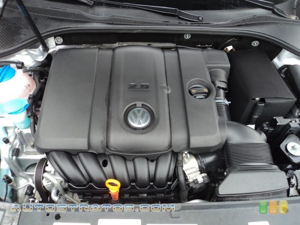 2013 Volkswagen Passat 2.5L SEL 2.5 Liter DOHC 20-Valve 5 Cylinder 6 Speed Tiptronic Automatic