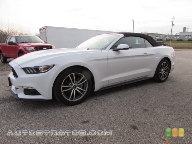2015 Ford Mustang EcoBoost Premium Convertible 2.3 Liter GTDI Turbocharged DOHC 16-Valve EcoBoost 4 Cylinder 6 Speed SelectShift Automatic