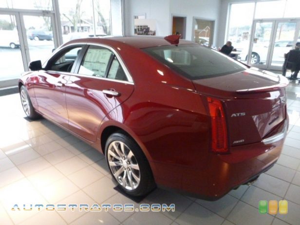 2017 Cadillac ATS Luxury AWD 2.0 Liter Twin-Scroll turbocharged DI DOHC 16-Valve VVT 4 Cylind 8 Speed Automatic