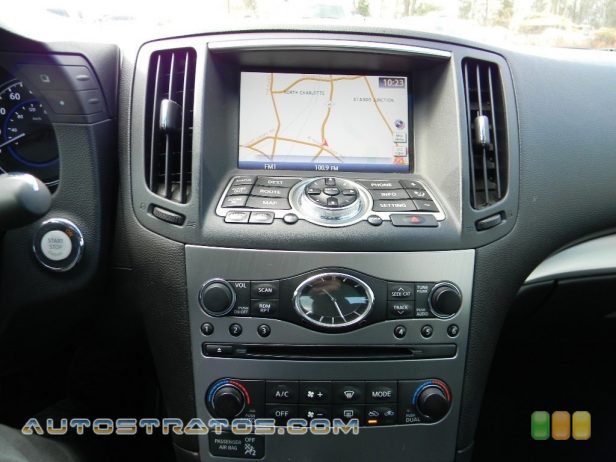 2011 Infiniti G 37 S Sport Coupe 3.7 Liter DOHC 24-Valve CVTCS V6 7 Speed ASC Automatic