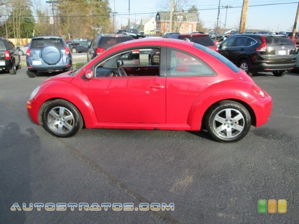 2006 Volkswagen New Beetle 2.5 Coupe 2.5L DOHC 20V Inline 5 Cylinder 6 Speed Tiptronic Automatic
