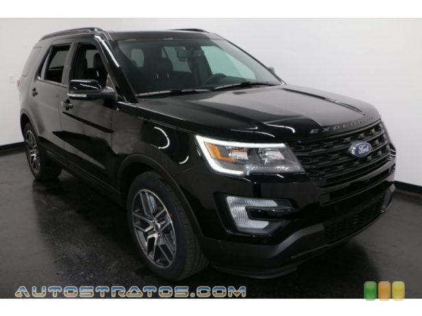 2017 Ford Explorer Sport 4WD 3.5 Liter DI Twin Turbocharged DOHC 24-Valve EcoBoost V6 6 Speed SelectShift Automatic