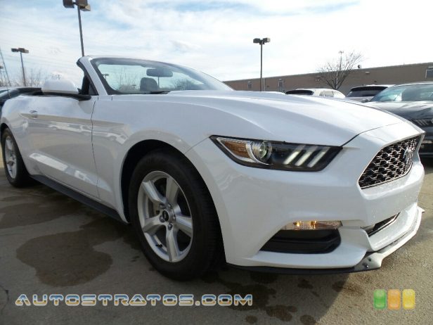 2017 Ford Mustang V6 Convertible 3.7 liter DOHC 24-Valve Ti-VCT V6 6 Speed SelectShift Automatic