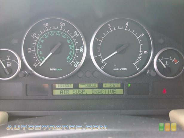 2004 Land Rover Range Rover HSE 4.4 Liter DOHC 32 Valve V8 5 Speed Automatic