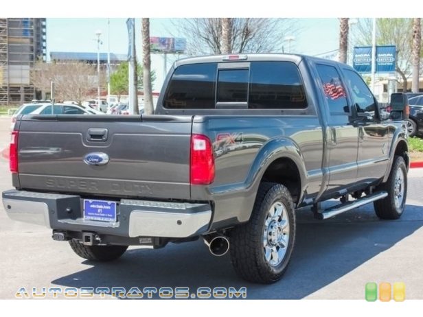 2016 Ford F250 Super Duty Lariat Crew Cab 4x4 6.7 Liter Power Stroke OHV 32-Valve Turbo-Diesel V8 6 Speed SelectShift Automatic