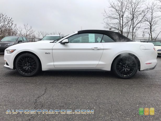 2017 Ford Mustang GT Premium Convertible 5.0 Liter DOHC 32-Valve Ti-VCT V8 6 Speed Manual