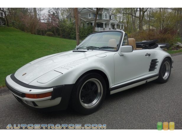 1989 Porsche 911 Carrera Turbo Cabriolet Slant Nose 3.3 Liter Turbocharged SOHC 12V Flat 6 Cylinder 5 Speed Manual