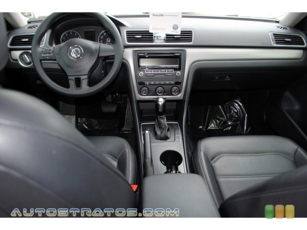2013 Volkswagen Passat 2.5L Wolfsburg Edition 2.5 Liter DOHC 20-Valve 5 Cylinder 6 Speed Tiptronic Automatic