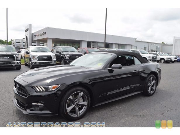 2017 Ford Mustang V6 Convertible 3.7 liter DOHC 24-Valve Ti-VCT V6 6 Speed SelectShift Automatic