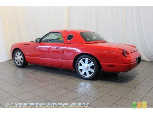 2002 Ford Thunderbird Deluxe Roadster 3.9 Liter DOHC 32-Valve V8 5 Speed Automatic
