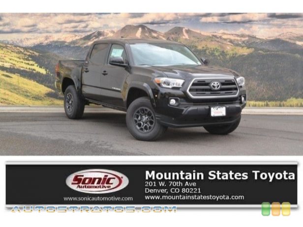 2017 Toyota Tacoma SR5 Double Cab 4x4 3.5 Liter DOHC 24-Valve VVT-iW V6 6 Speed ECT-i Automatic