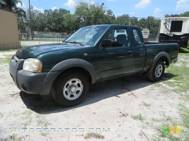 2002 Nissan Frontier XE King Cab 2.4 Liter DOHC 16-Valve 4 Cylinder 5 Speed Manual