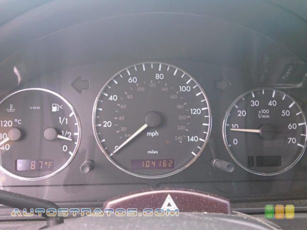 2003 Mercedes-Benz ML 350 4Matic 3.7 Liter SOHC 18-Valve V6 5 Speed Automatic