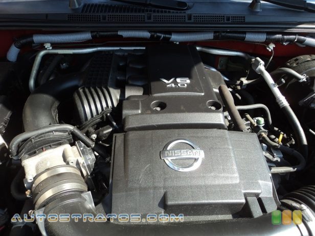 2012 Nissan Frontier S Crew Cab 4.0 Liter DOHC 24-Valve CVTCS V6 5 Speed Automatic