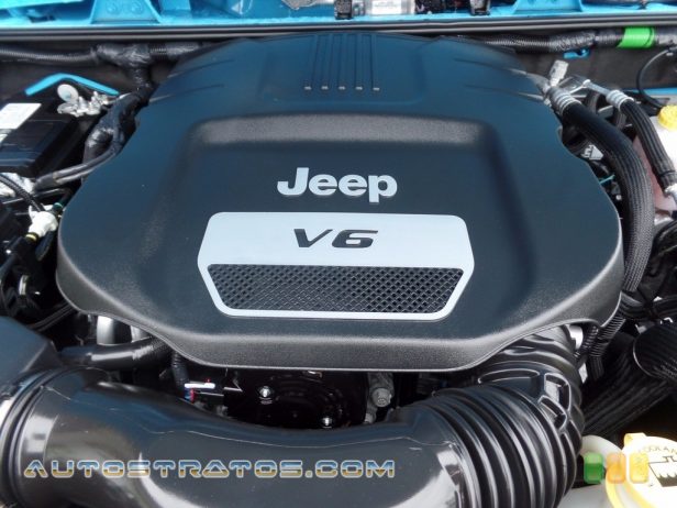 2017 Jeep Wrangler Unlimited Sport 4x4 3.6 Liter DOHC 24-Valve VVT V6 6 Speed Manual