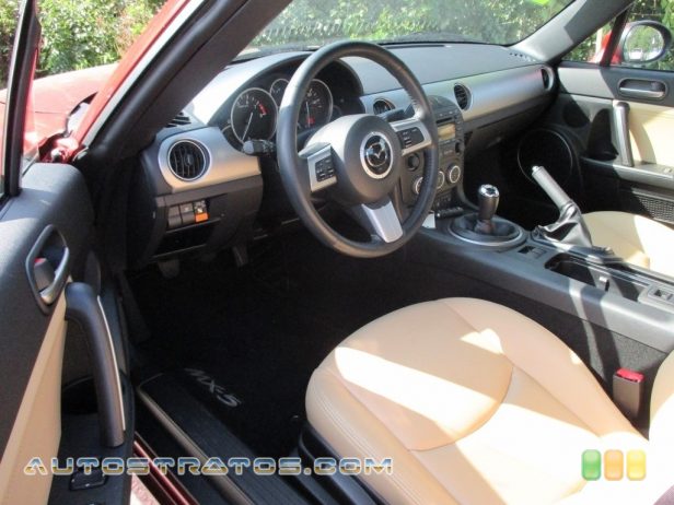 2012 Mazda MX-5 Miata Grand Touring Roadster 2.0 Liter DOHC 16-Valve VVT 4 Cylinder 6 Speed Manual