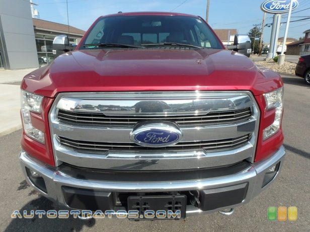 2015 Ford F150 Lariat SuperCrew 4x4 3.5 Liter EcoBoost DI Turbocharged DOHC 24-Valve V6 6 Speed Automatic
