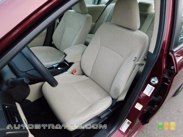 2013 Honda Accord LX Sedan 2.4 Liter Earth Dreams DI DOHC 16-Valve i-VTEC 4 Cylinder CVT Automatic