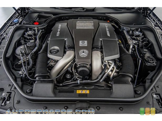 2018 Mercedes-Benz SL 63 AMG Roadster 5.5 Liter AMG biturbo DOHC 32-Valve VVT V8 7 Speed Automatic
