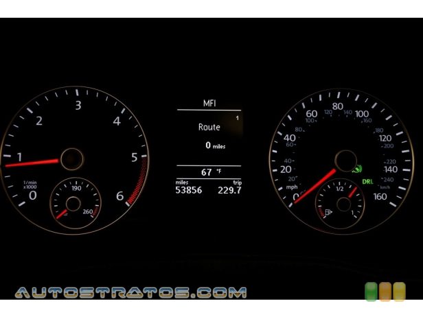2012 Volkswagen Passat TDI SEL 2.0 Liter TDI DOHC 16-Valve Turbo-Diesel 4 Cylinder 6 Speed DSG Dual-Clutch Automatic