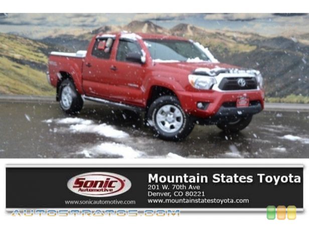 2015 Toyota Tacoma V6 Double Cab 4x4 4.0 Liter DOHC 24-Valve VVT-i V6 5 Speed Automatic