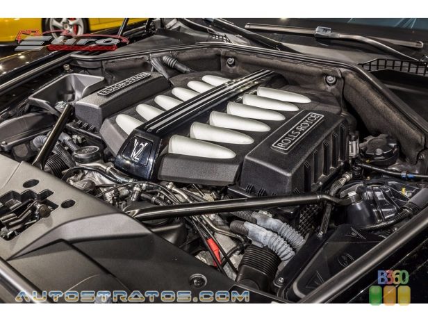 2014 Rolls-Royce Wraith  6.6 Liter Twin Turbocharged DOHC 48-Valve VVT V12 8 Speed Automatic