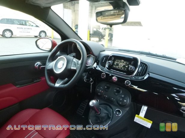 2017 Fiat 500 Abarth 1.4 Liter Turbocharged SOHC 16-Valve MultiAir 4 Cylinder 5 Speed Manual