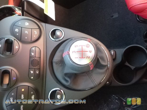 2017 Fiat 500 Abarth 1.4 Liter Turbocharged SOHC 16-Valve MultiAir 4 Cylinder 5 Speed Manual