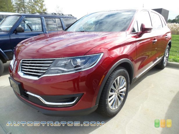 2018 Lincoln MKX Select 2.7 Liter Turbocharged DOHC 16-Valve GTDI V6 6 Speed Automatic
