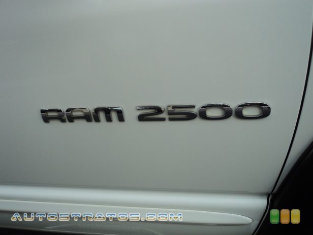 2004 Dodge Ram 2500 SLT Quad Cab 4x4 5.9 Liter OHV 24-Valve Cummins Turbo Diesel Inline 6 Cylinder 6 Speed Manual