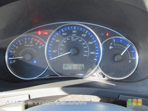 2010 Subaru Forester 2.5 X 2.5 Liter SOHC 16-Valve VVT Flat 4 Cylinder 4 Speed Sportshift Automatic