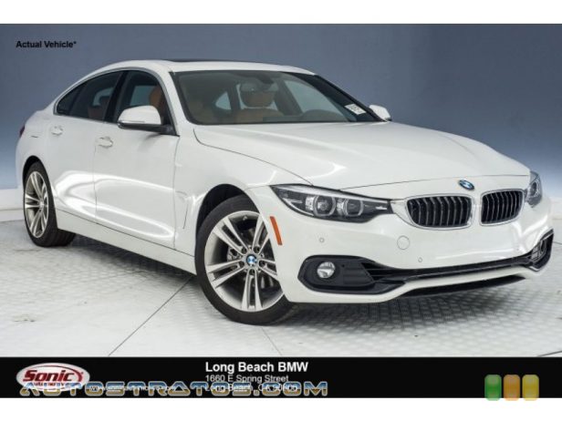 2018 BMW 4 Series 430i Gran Coupe 2.0 Liter DI TwinPower Turbocharged DOHC 16-Valve VVT 4 Cylinder 8 Speed Sport Automatic