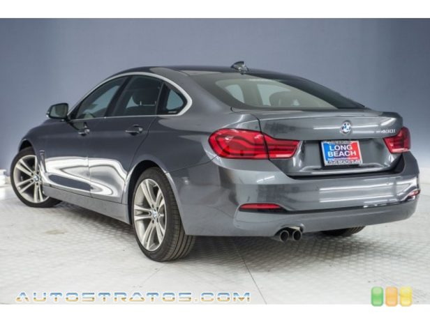 2018 BMW 4 Series 430i Gran Coupe 2.0 Liter DI TwinPower Turbocharged DOHC 16-Valve VVT 4 Cylinder 8 Speed Sport Automatic