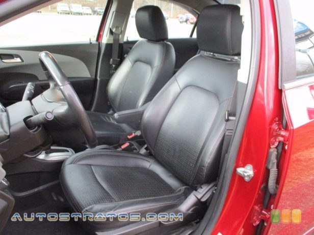 2012 Chevrolet Sonic LTZ Sedan 1.8 Liter DOHC 16-Valve VVT 4 Cylinder 6 Speed Automatic