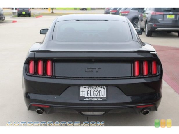 2016 Ford Mustang GT Premium Coupe 5.0 Liter DOHC 32-Valve Ti-VCT V8 6 Speed SelectShift Automatic