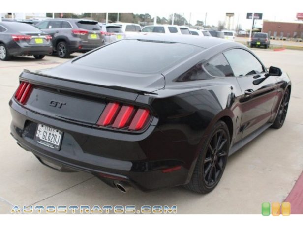 2016 Ford Mustang GT Premium Coupe 5.0 Liter DOHC 32-Valve Ti-VCT V8 6 Speed SelectShift Automatic