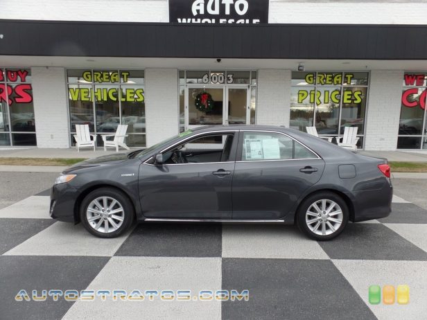 2012 Toyota Camry Hybrid XLE 2.4 Liter H DOHC 16-Valve Dual VVT-i 4 Cylinder Gasoline/Electri ECVT Automatic