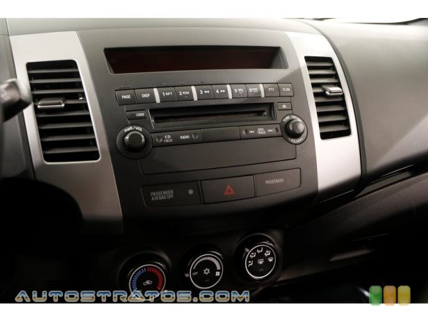 2010 Mitsubishi Outlander ES 2.4 Liter DOHC 16-Valve MIVEC 4 Cylinder Sportronic CVT Automatic