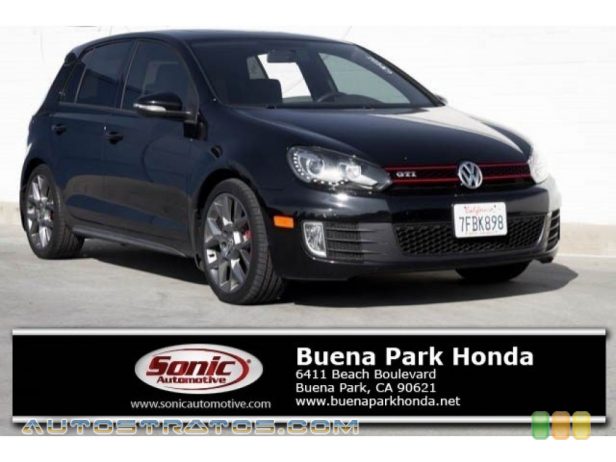 2013 Volkswagen GTI 4 Door Autobahn Edition 2.0 Liter FSI Turbocharged DOHC 16-Valve VVT 4 Cylinder 6 Speed DSG Dual-Clutch Automatic