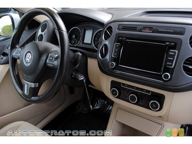 2012 Volkswagen Tiguan SE 2.0 Liter FSI Turbocharged DOHC 16-Valve VVT 4 Cylinder 6 Speed Tiptronic Automatic